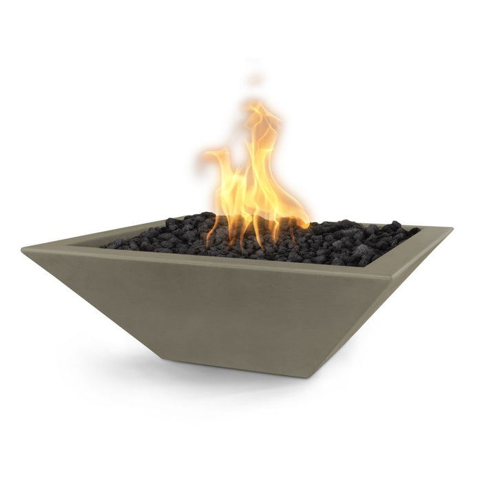 24 Inch Maya Fire Bowl by The Outdoor Plus - GFRC Fire Bowl