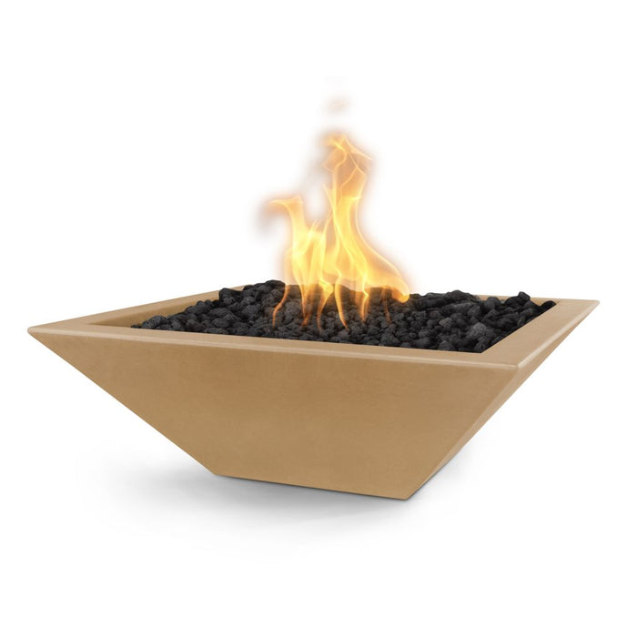 24 Inch Maya Fire Bowl by The Outdoor Plus - GFRC Fire Bowl