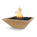 30 Inch maya fire bowl brown color