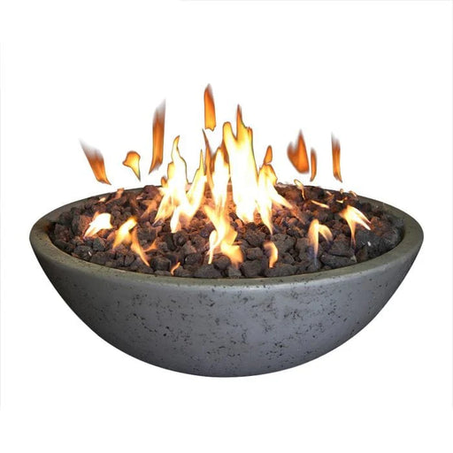 fire bowl grey color