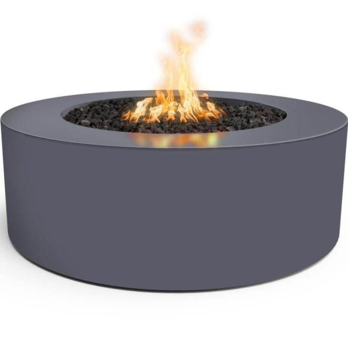 48 inch Round Unity Fire Pit gray color