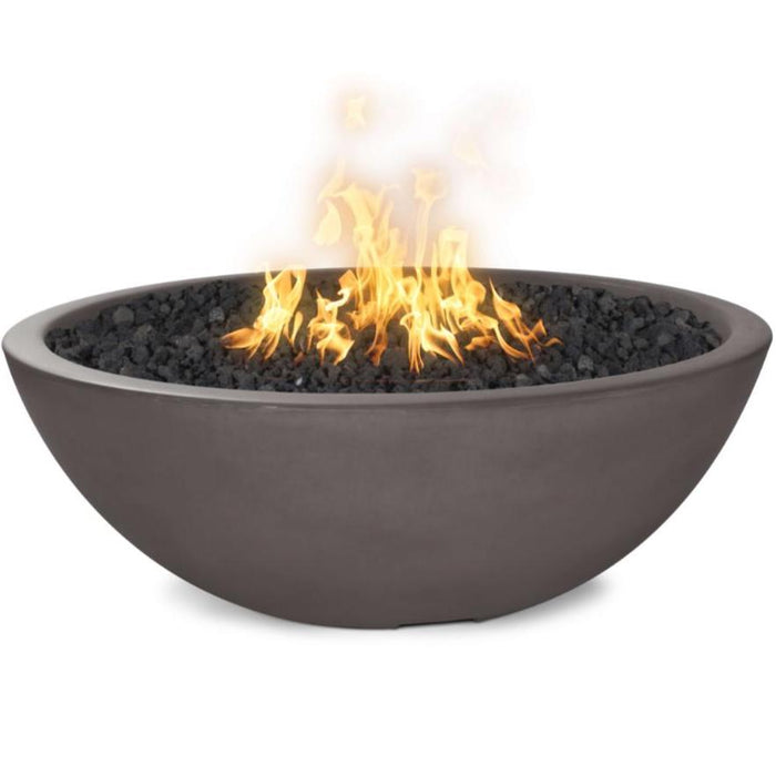 48" Concrete Fire Pit - Narrow Ledge Fire Pit By The Outdoor Plus