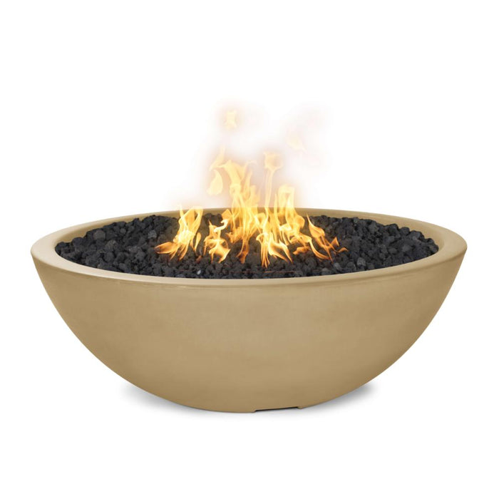 48" Concrete Fire Pit - Narrow Ledge Fire Pit By The Outdoor Plus