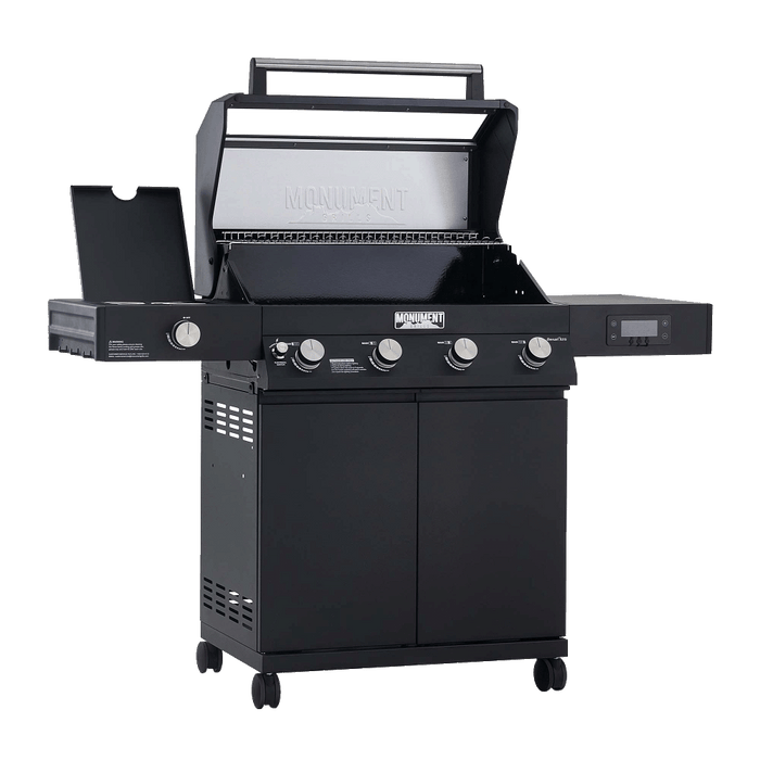 black bbq grill