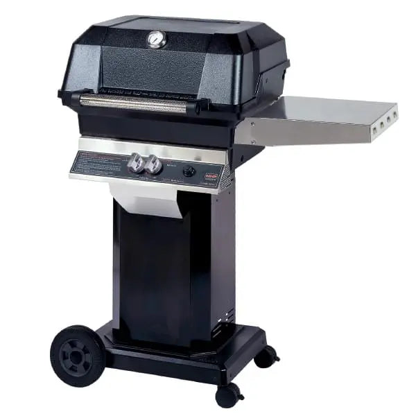 MHP JNR4DDNS_OCOLB_OMN Natural Gas Portable Grill with Premium Mobility Cart