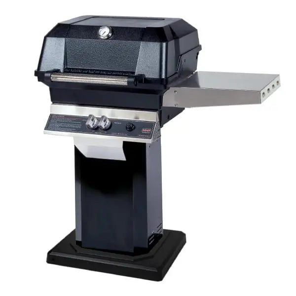 MHP JNR4DD Natural Gas Grill with Patio Mount - JNR4DDNS_OCOLB_OPN