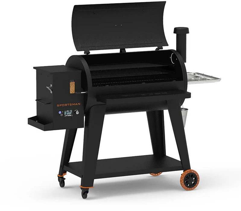 Pit Boss 1100 Pellet Grill with WiFi – Sportsman Series – Black