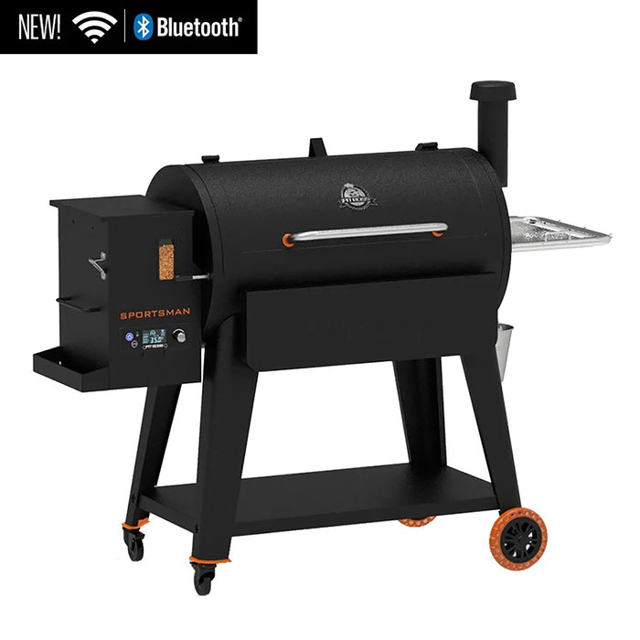 Pit Boss 1100 Pellet Grill with WiFi – Sportsman Series – Black