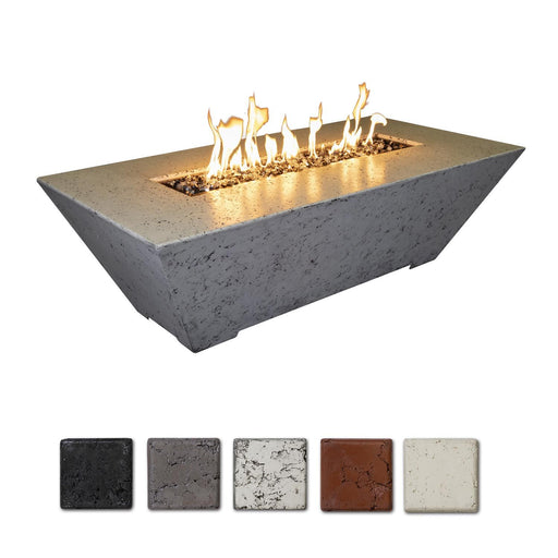 grey fire pit