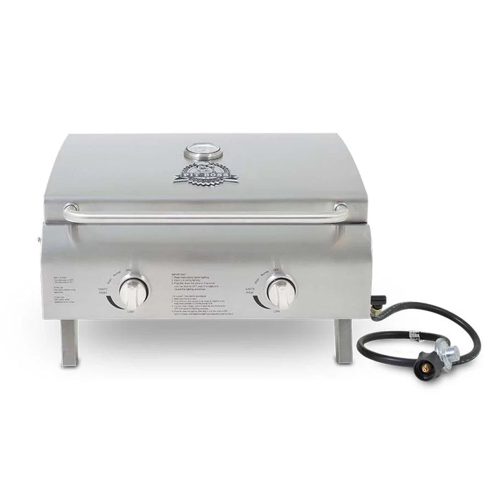 Pit Boss Stainless Steel 2-Burner Portable Gas Grill