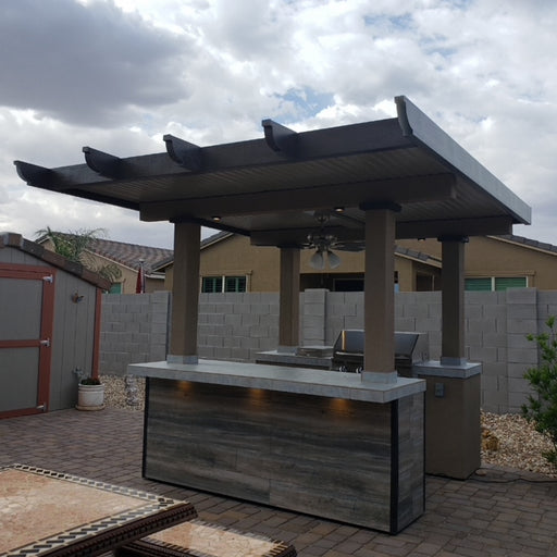 BBQ Island with Pergola